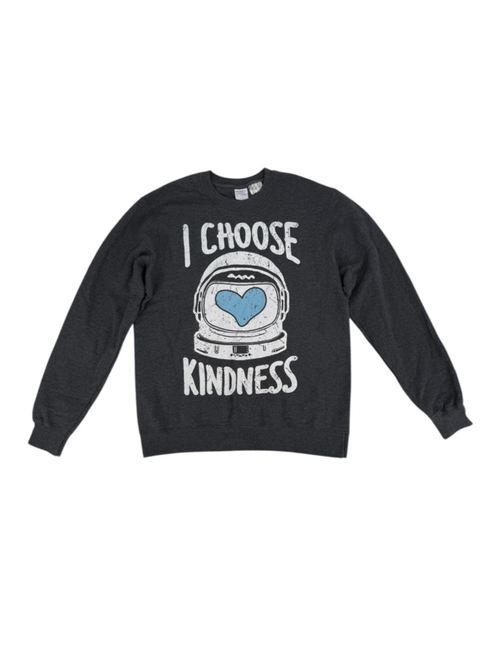 I Choose Kindness Port & Company Black Crewneck Sweatshirt Size Medium Women’s - Picture 1 of 5